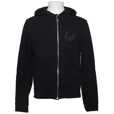Capuchon sweater (Zwart) van Versace Collection Katoen, Elastaan, Polyamide