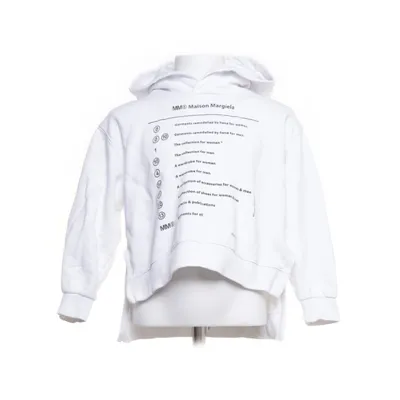 Hoodie (White) from Maison Margiela Cotton, Elastane