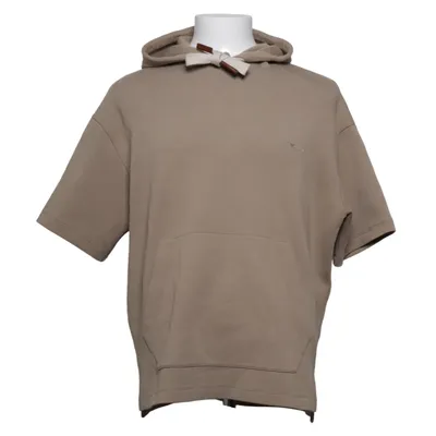 Short sleeve hoodie (Beige) from Emporio Armani Cotton, Elastane, Polyester