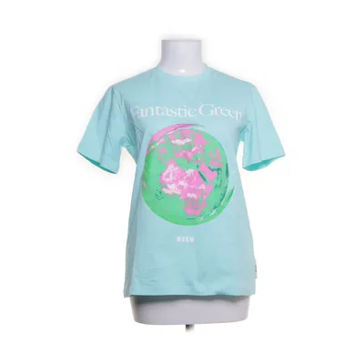 T-shirt (Bleu, Multicolore) de MSGM Coton biologique