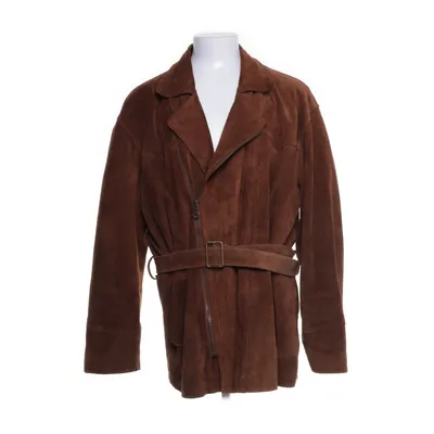 Veste de motard (Marron) Cuir, Viscose