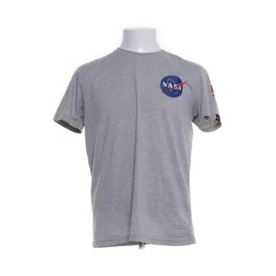 T-shirt (Grå) från Alpha Industries Bomull, Polyester