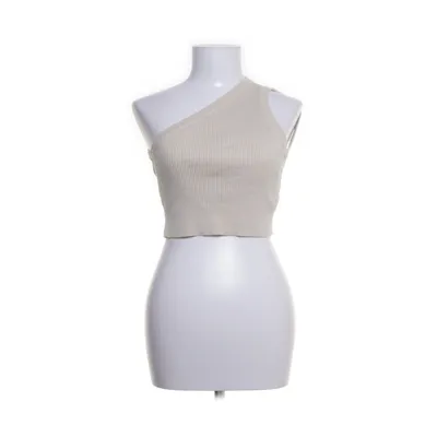 Crop top (Beige) från Jacquemus Elastan, Linne, Polyamid