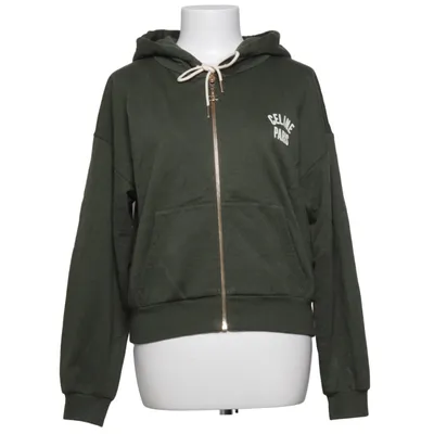 Sweat à capuche (Vert) de Celine Cachemire, Coton, Élasthane