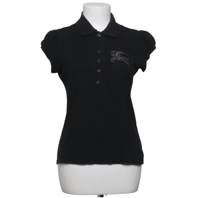 Polo shirt (Black) from Burberry Cotton, Elastane