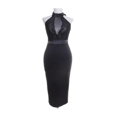 Halternek jurk (Zwart) van ASOS Elastaan, Polyamide, Polyester