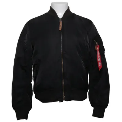 Bomberjakke (Sort) fra Alpha Industries Polyamid, Polyester