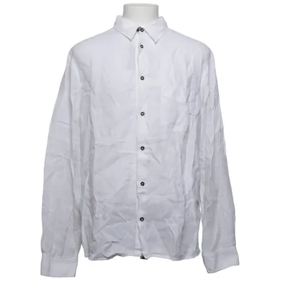 Shirt (Wit) van Stone Island Linnen