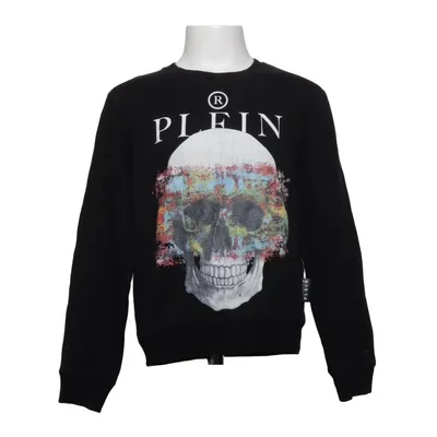 Collegetröja (Svart, Flerfärgad) från Philipp Plein Junior Bomull, Elastan