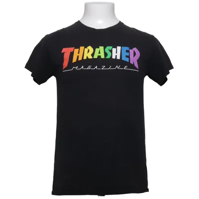T-shirt (Zwart) van Thrasher Katoen