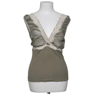 Haut (Vert, Beige) de Dolce & Gabbana Coton, Élasthane
