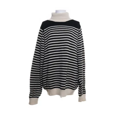 Turtleneck (White, Black) from Yohji Yamamoto Wool