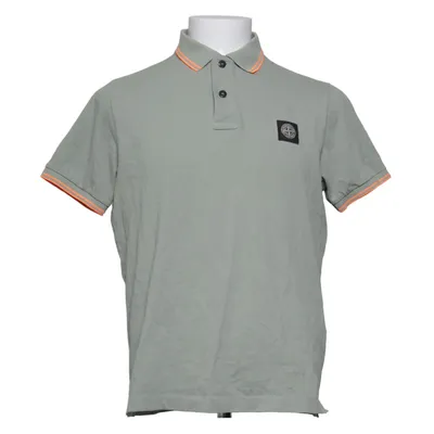 Poloshirt (Groen) van Stone Island Katoen, Elastaan