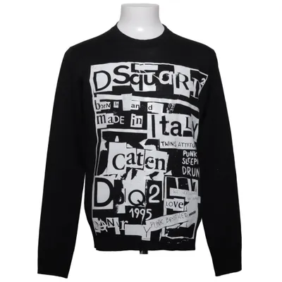 Trui (Zwart, Wit) van Dsquared2 Acryl, Wol