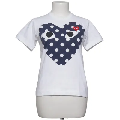 T-shirt (Blanc) de Comme des Garçons PLAY Coton