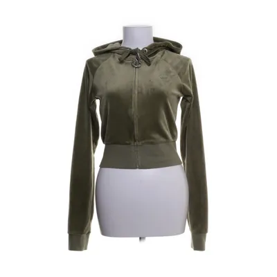 Hættetrøje (Grøn) fra Juicy Couture Elastan, Polyester