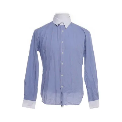 Skjorta (Blå, Vit) från Balmain Bomull