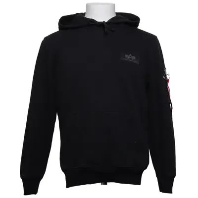 Sweat à capuche (Noir) de Alpha Industries Coton, Polyester