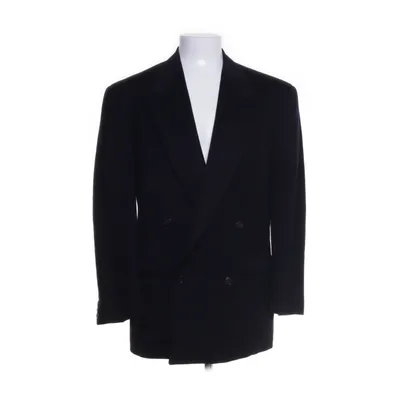 Blazer (Zwart, Blauw) van Giorgio Armani Kasjmier, Viscose, Wol