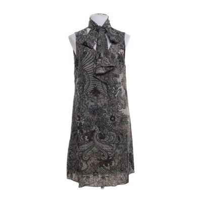 Jurk (Beige, Meerkleurig) van Alexander McQueen Elastaan, Zijde