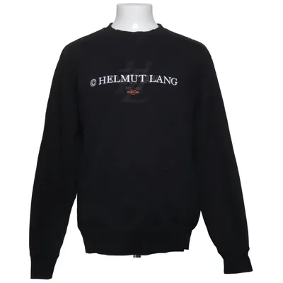 Sweatshirt (Black) from Helmut Lang Cotton, Elastane
