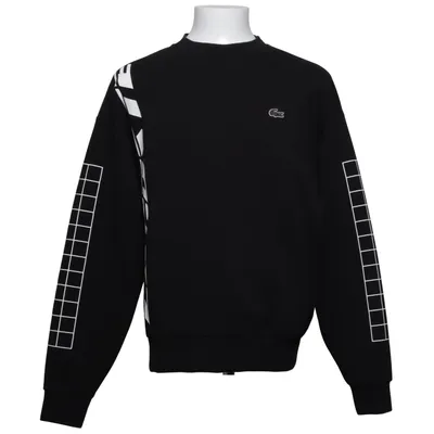 Sweatshirt (Black) from Lacoste Cotton, Elastane, Polyester