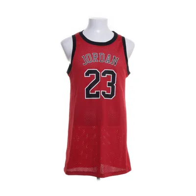 Baskettrøje (Rød, Sort) fra Jordan Polyester