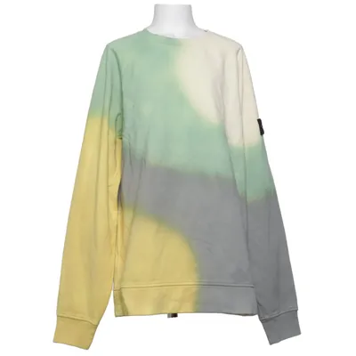 Collegetröja (Grå, Gul) från Stone Island Junior Bomull