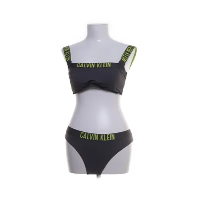 Bikini (Gris) de Calvin Klein Swimwear Élasthane, Polyamide, Polyester