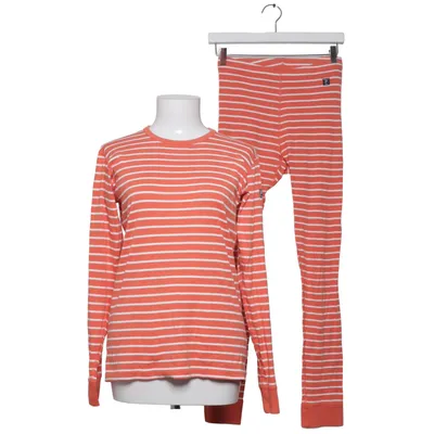 Pyjamas (Orange, Vit) från Polarn O. Pyret Ekologisk bomull