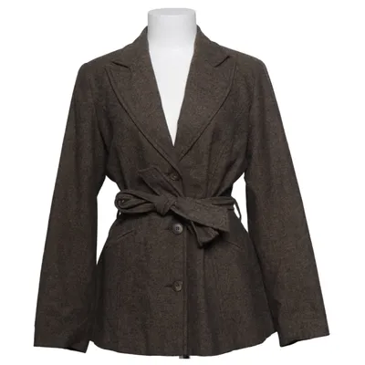 Blazer (Brown) from Inoe Tsuho Polyester