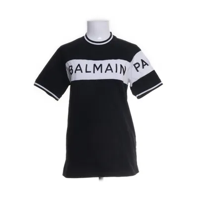 Maillot de baseball (Noir, Gris) de Balmain Coton