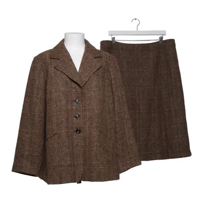 Dräkt (Brun) från Marina Rinaldi Akryl, Alpackaull, Polyamid, Polyester, Viskos