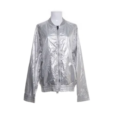 Bomberjakke (Sølv) fra McQ by Alexander McQueen Bomuld, Nylon
