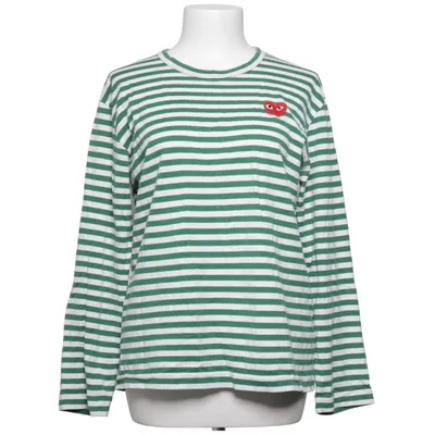Lange mouwen shirt (Groen, Wit) van Comme des Garçons PLAY Katoen