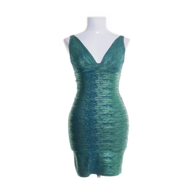 Klänning (Blå, Grön) från Herve Leger Elastan, Nylon