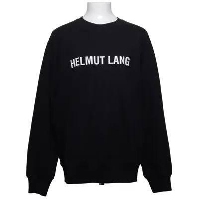 Sweatshirt (Sort) fra Helmut Lang Bomuld, Elastan