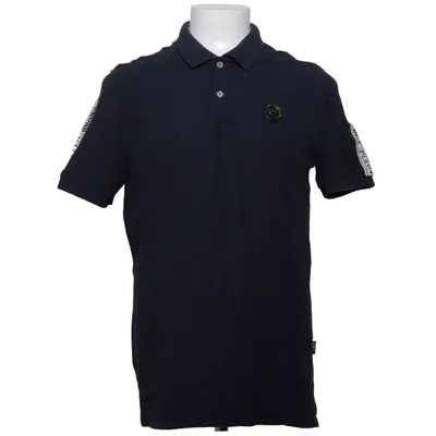 Poloshirt (Blauw) van Plein Sport Katoen