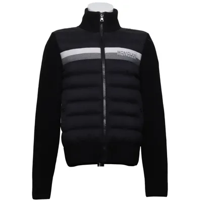 Daunenjacke (Cardigan Tricot) von Moncler Daune, Feder, Polyamid