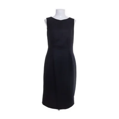 Kjole (Blå) fra Jil Sander Elastan, Kashmir, Cupro, Uld
