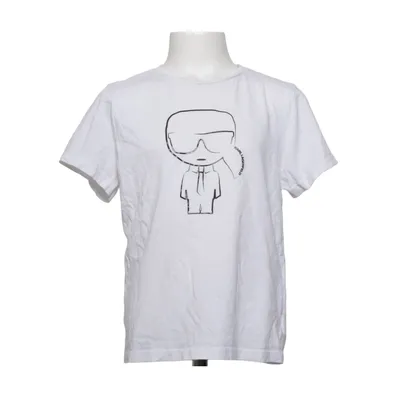 T-shirt (Blanc) de Karl Lagerfeld Kids Coton