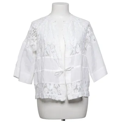 Blouse (Wit) van Dries van Noten Katoen, Polyamide