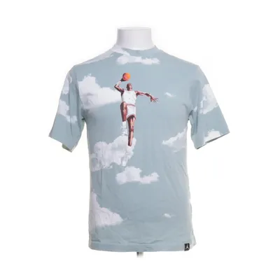 T-shirt (Blauw, Meerkleurig) van Jordan Katoen