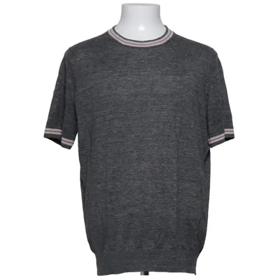 T-shirt (Grå) fra Brunello Cucinelli Bomuld, Linned