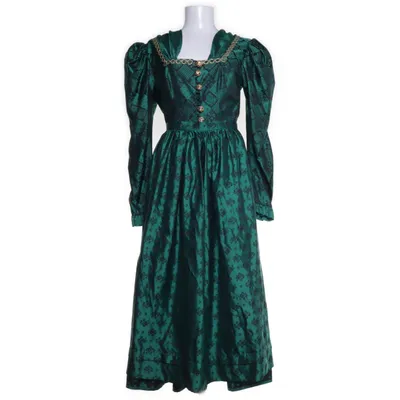 Dirndl (Grön, Flerfärgad) från Helene Straßer Polyester, Silke