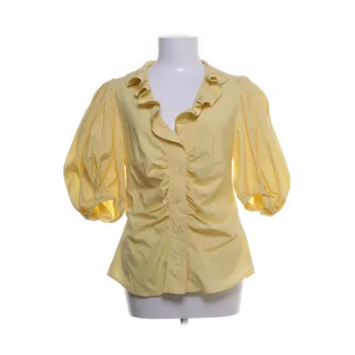 Short sleeve shirt (Yellow) from Isabel Marant Cotton, Silk