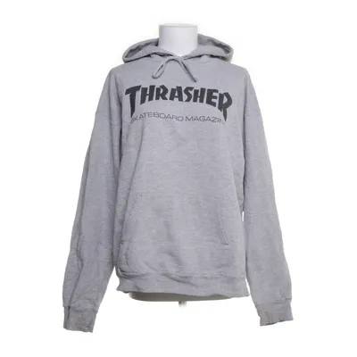 Huvtröja (Grå) från Thrasher Bomull, Polyester