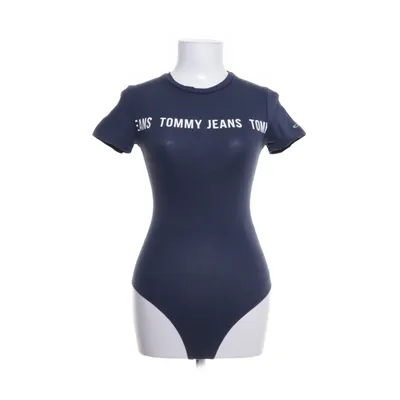 Romper (Blauw) van Tommy Hilfiger Jeans Katoen, Elastaan