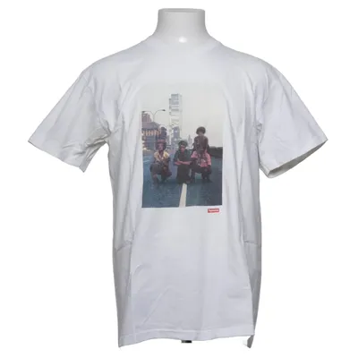 T-shirt (Wit) van Supreme Katoen