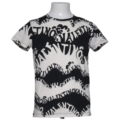 T-shirt (Sort, Hvid) fra Valentino Bomuld